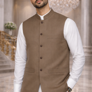MUD BROWN WAISTCOAT