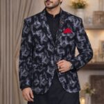 MIDNIGHT MOSAIC FORMAL COAT