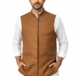 Camel Brown Waistcoat